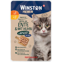 Produktbild von Winston Premium Pastete mit Ente und Huhn für Katzen