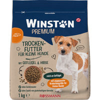 Produktbild von Winston Premium Trockenfutter für kleine Hunde mit Geflügel und Hirse