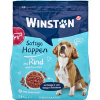 Produktbild von Winston Saftige Happen Rind und Karotten Hundefutter