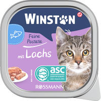 Produktbild von Winston Schlemmer-Menü mit Lachs für Katzen