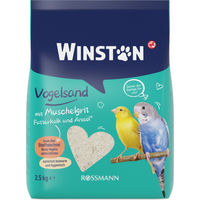 Produktbild von Winston Vogelsand mit Muschelgrit, Futterkalk und Anisöl, 2,5 kg