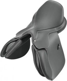 Wintec 500 Springsattel aus Kunstleder in Schwarz – Bild 1 von 2