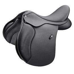 Wintec 500 Vielseitigkeitssattel Jump aus Kunstleder in Schwarz – Bild 1 von 2