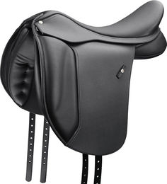 Wintec Dressursattel Sattel 500 DR Weit aus Leder Schwarz 17,5'' 44 cm – Bild 1 von 1