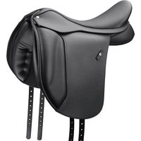 Produktbild von Wintec Dressursattel Sattel 500 DR Weit aus Leder Schwarz 17,5'' 44 cm