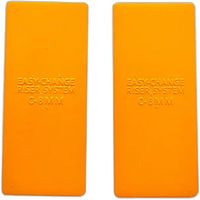 Produktbild von Wintec EASY-CHANGE Riser Hinterachsausgleichssystem Einsätze aus hochdichtem Schaumstoff Orange