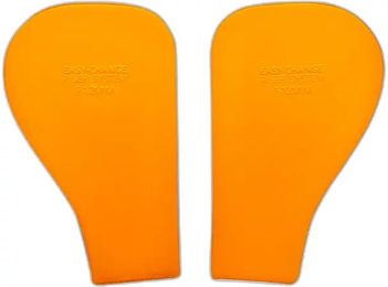 Wintec EASY-CHANGE Riser Paar Einsätze für das Ausgleichssystem aus Schaumstoff in Orange – Bild 1 von 2