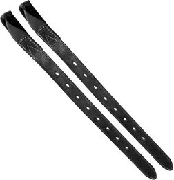 Wintec Gurtstrippen aus Leder Schwarz 26 cm – Bild 1 von 1