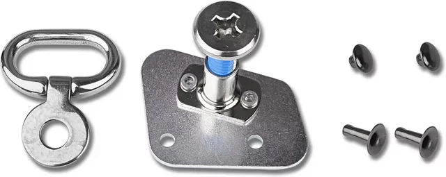 Produktbild von Wintec Halsring für Pferde mit Sattelbuchse aus Metall links Silber