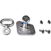 Produktbild von Wintec Halsring für Pferde mit Sattelbuchse aus Metall links Silber