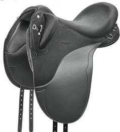 Produktbild von Wintec Pro Stock Reitsattel für Pferde in Schwarz aus Kunstleder Größe M