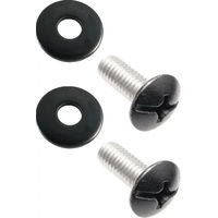 Produktbild von Wintec Schrauben für Viertel aus Edelstahl in Silber und Schwarz 2er Pack