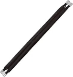 Wintec Supersoft Elastischer Sattelgurt mit Edelstahlverschluss Schwarz 105 cm – Bild 1 von 2