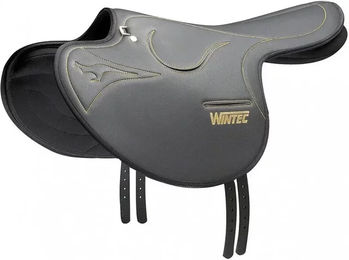 Produktbild von Wintec Trainingssattel für Pferde in Schwarz aus Kunststoff