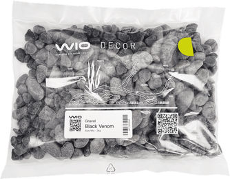 WIO Black Venom Gravel Mix2 Bodengrund Schwarz – Bild 1 von 2