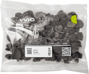 WIO DRUID Gravel Mix2 Bodengrund Grau Mulmsauger – Bild 1 von 2