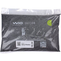 Produktbild von WIO Silver Shadow Gravel S2 Bodengrund Silber Grau für Aquarien