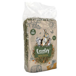 Witte Molen Country Blütenheu mit Karotten für Kaninchen und Meerschweinchen 500 g - 500 g – Bild 1 von 3