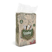 Produktbild von Witte Molen Country Blütenheu mit Rosenblüten für Meerschweinchen, Kaninchen, Chinchillas und Degus 500 g - 500 g