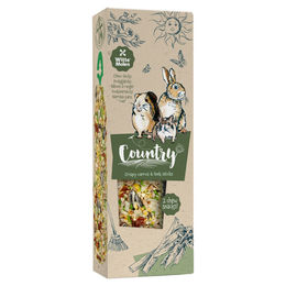 Witte Molen Country Knabbersticks Karotte & Lauch für Kaninchen 110 g - 110 g – Bild 1 von 2