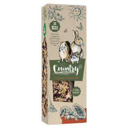 Witte Molen Country Knabbersticks Papaya & Hibiskus für Kaninchen und Nagetiere 110 g - 110 g – Bild 1 von 2