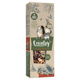 Witte Molen Country Knabbersticks Papaya & Hibiskus für Kaninchen und Vögel 110 g – Bild 1 von 2