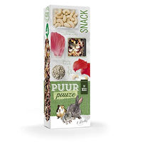 Produktbild von Witte Molen Knabberstange für Hamster Hibiskus & Cashew 110 g - 2 x 110 g