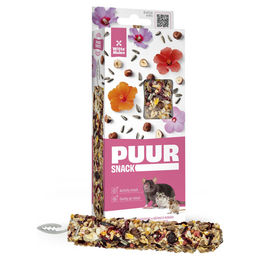 Witte Molen Puur Knabbersticks Haselnuss & Hibiskus für Kaninchen 90 g – Bild 1 von 1