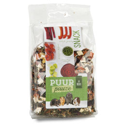 Witte Molen Puur pauze Gemüse- und Kräutersnack mit getrockneten Kräutern für Kaninchen 100 g - 100 g – Bild 1 von 2