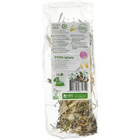 Produktbild von Witte Molen Puur Pauze Heustick Knabberstange mit Blüten für Kaninchen 70 g - 70 g