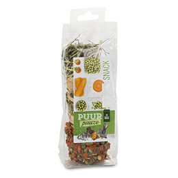 Produktbild von Witte Molen Puur Pauze Heustick Knabberstange mit Gemüse für Kaninchen 70 g - 70 g