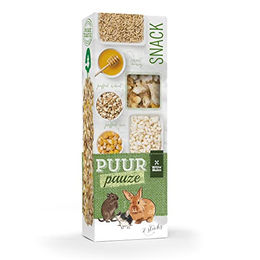 Produktbild von Witte Molen Puur Pauze Knabberstange Puffreis und Honig 110 g - 110 g