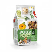 Produktbild von Witte Molen Puur Pauze Snack Müsli mit getrockneten Kräutern für Nagetiere und Kaninchen 700 g - 700 g