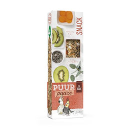 Produktbild von Witte Molen Puur Pauze Sticks Kakadu Kiwi & Eukalyptus Knabberstangen 140 g ohne tierisches Protein - 140 g