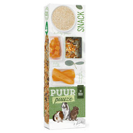 Produktbild von Witte Molen Puur pauze Sticks Möhre & Quinoa Knabberstangen für Hamster 180 g - 180 g
