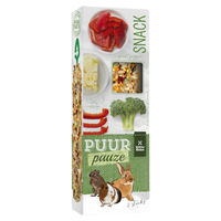 Produktbild von Witte Molen Puur Pauze Sticks Paprika & Brokkoli Knabberstangen für Hamster 110 g - 110 g