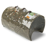 Produktbild von Witte Molen Puur pauze Tunnel Heu mit Pastinake und Karotte für Kaninchen Meerschweinchen und Chinchilla 425 g - 425 g