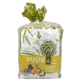 Witte Molen Puur Timothy Heu mit Kräutern für Kaninchen Meerschweinchen Chinchilla und Degu 500 g - 500 g – Bild 1 von 2