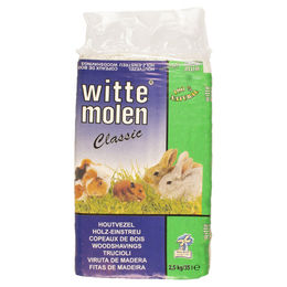 Produktbild von Witte Molen Top Fresh Holzfaser Natur für Kaninchen 2,5 kg