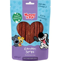 Produktbild von Woezel & Pip Entenstreifen Belohnungssnack 100 g