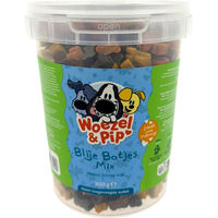 Produktbild von Woezel & Pip Fröhliche Knochen Mix Belohnungssnack für Hunde 300 g