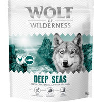 Produktbild von Wolf of Wilderness Adult Deep Seas Hering Hundefutter getreidefrei 1 kg