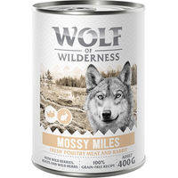 Produktbild von Wolf of Wilderness Adult Hundefutter Geflügel mit Kaninchen getreidefrei 6 x 400 g - 6 x 400 g