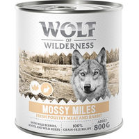 Produktbild von Wolf of Wilderness Adult Hundefutter Geflügel mit Kaninchen getreidefrei 6 x 800 g - 6 x 800 g