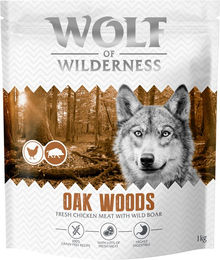 Produktbild von Wolf of Wilderness Adult Oak Woods Hundefutter Wildschwein getreidefrei 1 kg