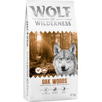 Produktbild von Wolf of Wilderness Adult Oak Woods Hundefutter Wildschwein getreidefrei 2 x 12 kg