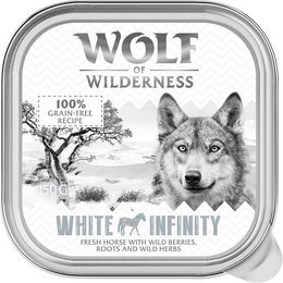 Wolf of Wilderness Adult Single Meat Pferd Stückchen in Sauce 6 x 150 g Schalen hypoallergen – Bild 1 von 1
