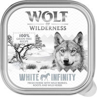 Produktbild von Wolf of Wilderness Adult Single Meat Pferd Stückchen in Sauce 6 x 150 g Schalen hypoallergen