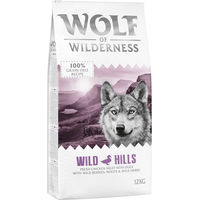 Produktbild von Wolf of Wilderness Adult Wild Hills Hundefutter Ente getreidefrei 2 x 12 kg - 2 x 12 kg