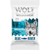 Produktbild von Wolf of Wilderness Blue River Hundefutter Adult Lachs getreidefrei 100g